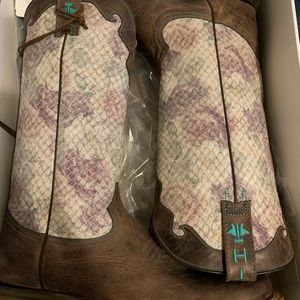 Tin Haul Rosealicious Cowboy Boots